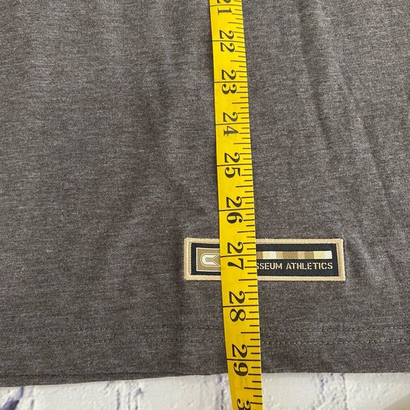 Colosseum Shirt Men's Size Med Color Gray Virginia Tech Hokies L Sleeve Graphic - Picture 7 of 11